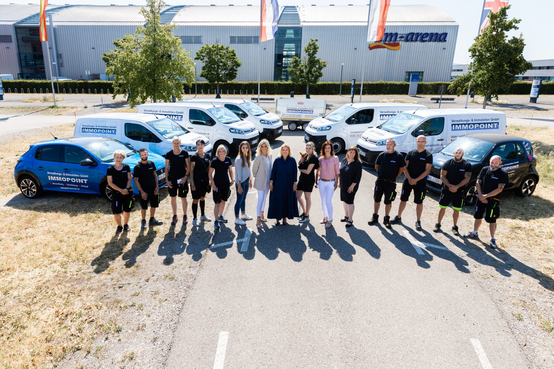 Das Team der IMMOPOINT Verwaltungs- & Immobilien GmbH